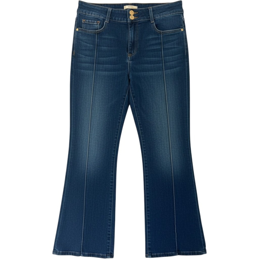 Kut from the Kloth Kelsey High Rise Ankle Flare Dark Wash Jeans Sz 10